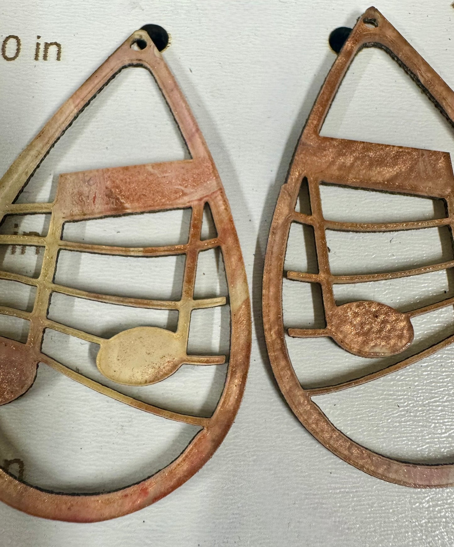 Misc Music Earring Blanks