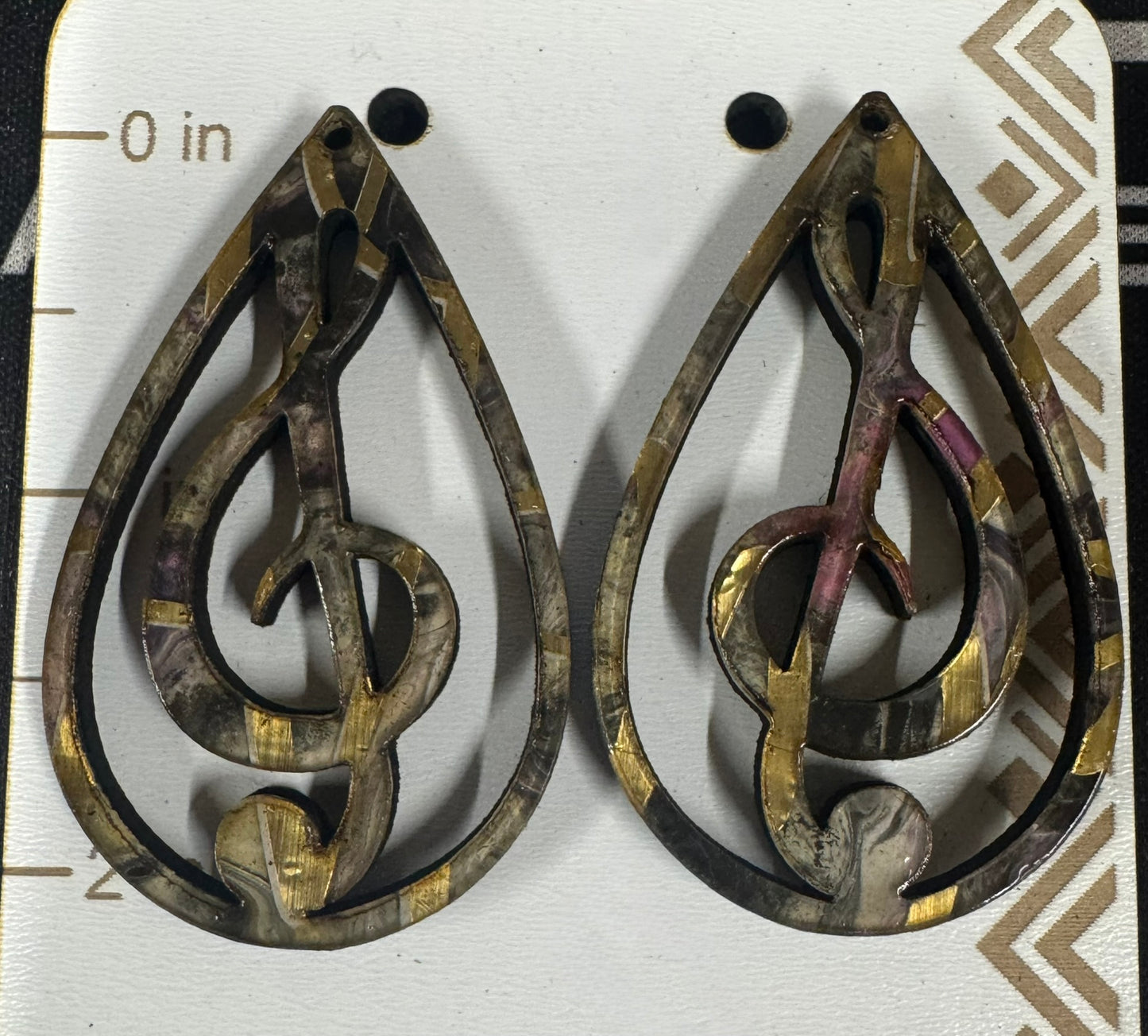 Misc Music Earring Blanks