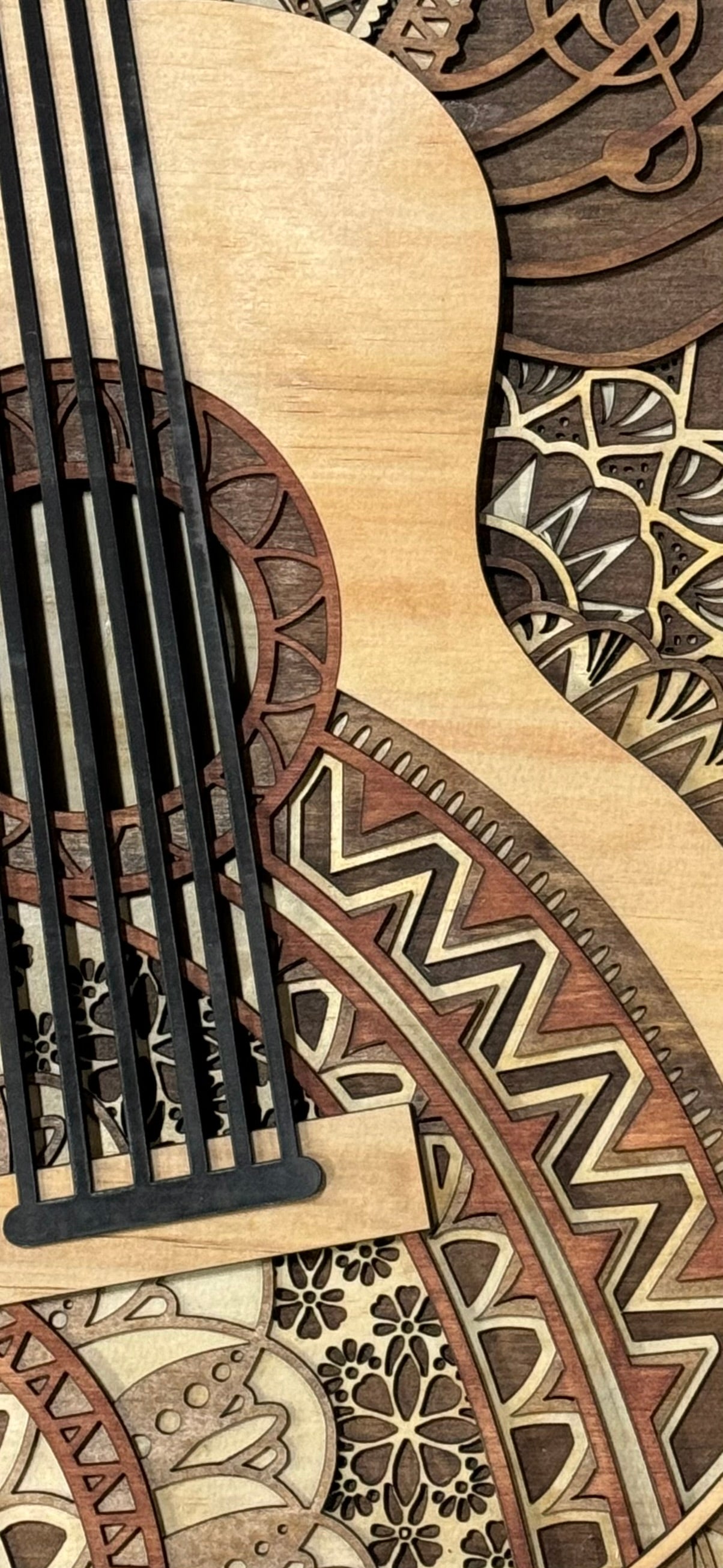 3D Layered Guitar